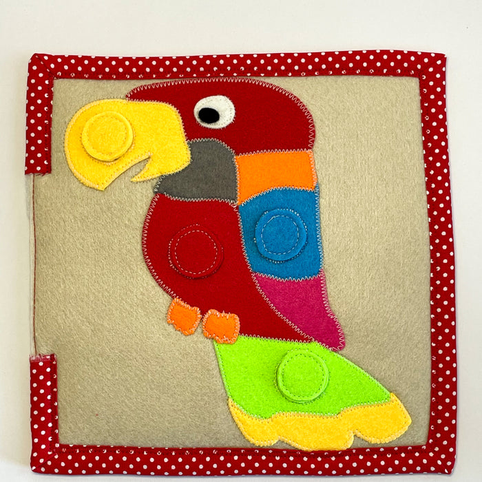 Parrot - Color Matching Page for 36-48 months